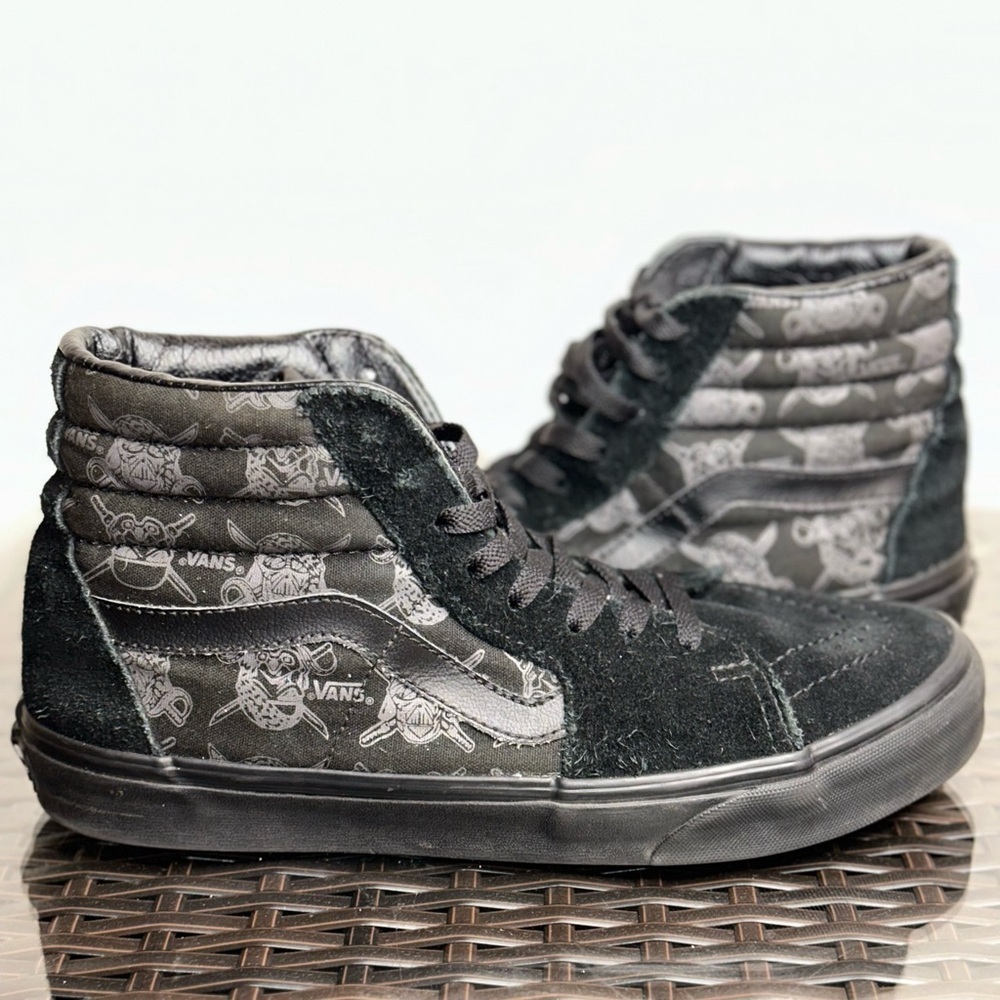 VANS x STAR WARS Sk8-Hi Top Shoes Darth Vader Storm DARK SIDE Men’s size 8